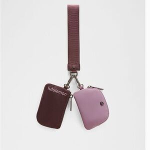 Lululemon Athletica Daul Pouch Wristlet